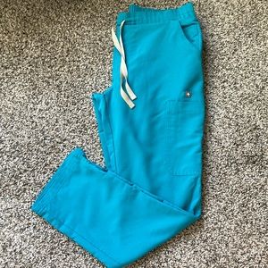 FIGS Teal Yola Scrub Pants